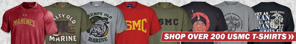 Marine Corps T-shirts banner